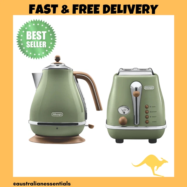 DELONGHI ICONA VINTAGE Breakfast Pack Green $296.95 - PicClick AU