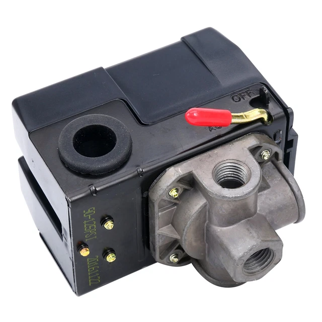 Pressostato Controllo Valvola Ricambio Strumento 95-125PSI Regolabile Accessori