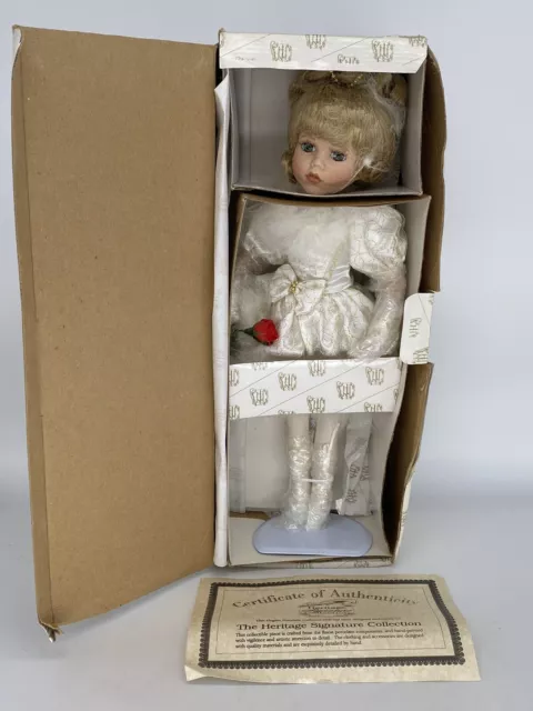 THE HERITAGE SIGNATURE COLLECTION Porcelain Ballerina Doll-Kayla New