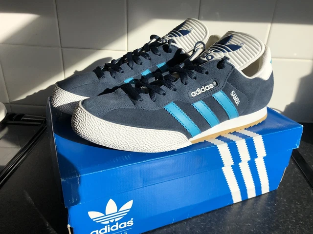 adidas gazelle silver green womens Adidas Samba OG Blue White Gum JR0882  Sneaker Junkies
