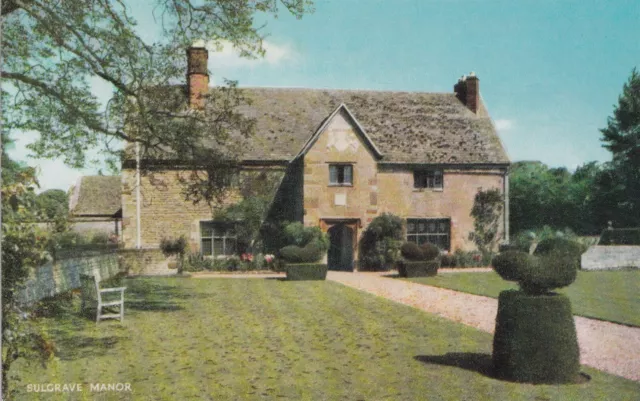 Postcard - Sulgrave Manor - View