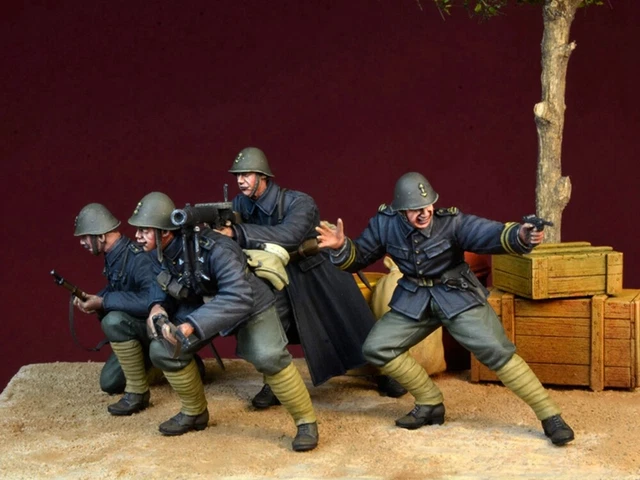 1/35 Seconde Guerre Mondiale Soldat Soviétique en Résine