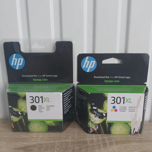 Cartouche D'encre Compatible HP 301 XL Noir - Marque NOPAN-INK, Fabriquée En France, Neuve