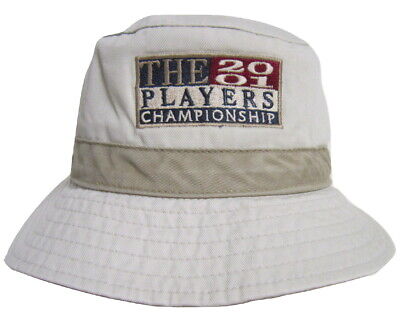 ⛳Vintage THE PLAYERS Championship 2001 TPC Sawgrass Golf Bucket Boonie Hat Large