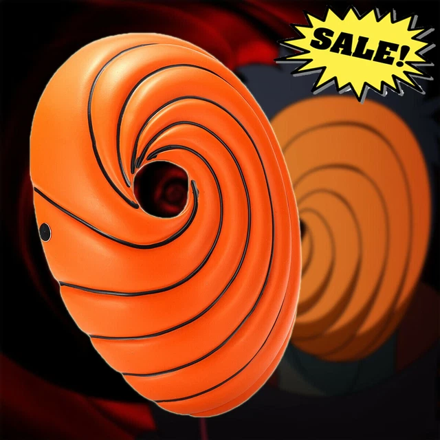 ANIME UCHIHA MASK Akatsuki Tobi Obito Madara Halloween Party COSPLAY