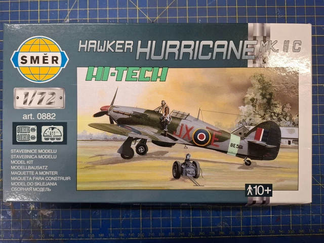 SMER - 1/72 Scale - Hawker Hurricane Mk. II C Model Kit £13.00 ...