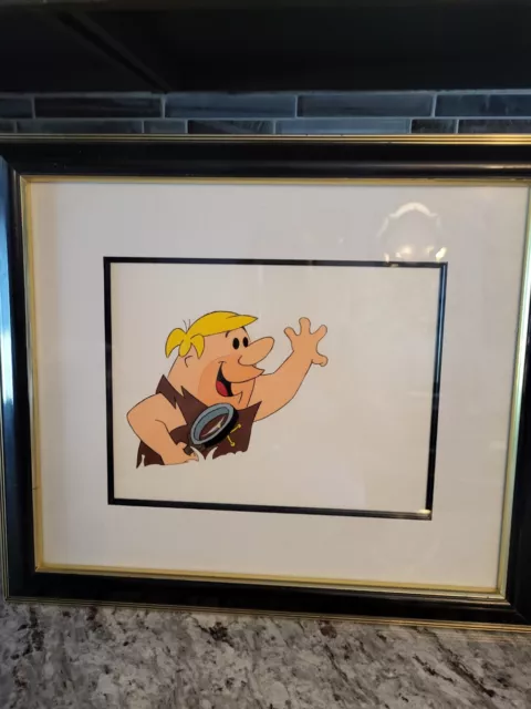 VINTAGE Flintstones Animation Cels Production Art cartoons barney