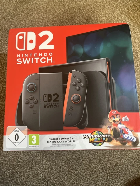 NINTENDO SWITCH 2 Bundle with Mario Kart World £450.42 - PicClick UK