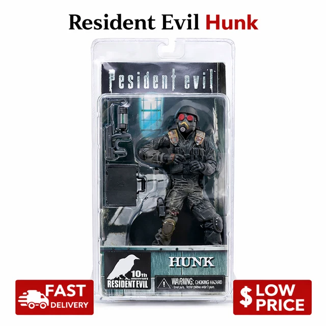 RESIDENT EVIL HUNK Figure NECA 10th Anniversary Collectible – UK