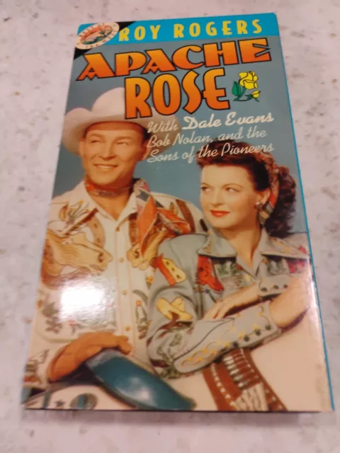 APACHE ROSE (VHS/EP) Roy Rogers B37 $2.99 - PicClick