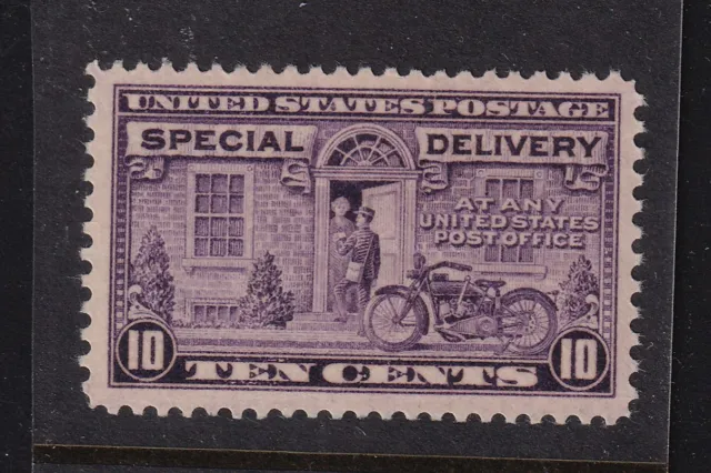 1922 Special Delivery Sc E12 MNH XF 10c gray violet (AR