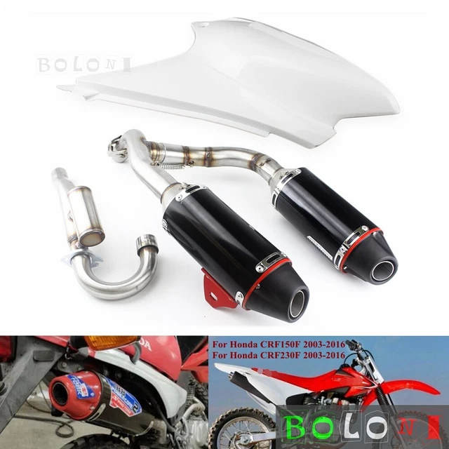 dual exhaust dirt bike