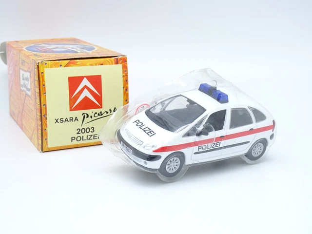Miniature Edicola 1:24 - Citroën Xsara Picasso 2003 Verte - Modèle Détaillé - Neuf En Boîte