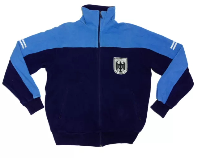 Vintage German army surplus track suit sweat shirt top w / logo
