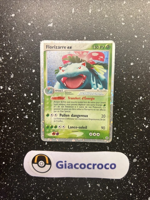 Carte Pokémon Florizarre Ex 112/112 Rouge Feu Vert Feuille Français Vf Fr
