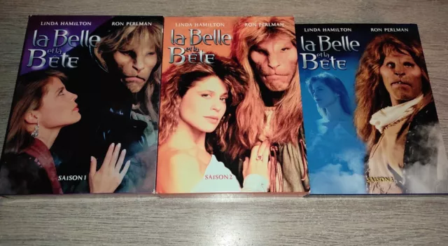 * RARE !! LA BELLE ET LA BETE INTEGRALE DVD - Linda Hamilton Ron Perlman SERIE