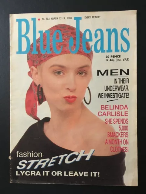 Blue Jeans Magazine #583, 12-19 March 1988 - BELINDA CARLISLE