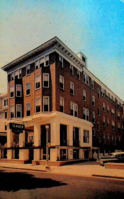 The Seaview Hotel Unused Postcard Atlantic City Tennessee Avenue