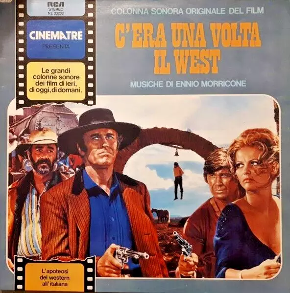 ENNIO MORRICONE C'era una volta il West LP 12" 1979 RCA NL33203 Near Mint perfet