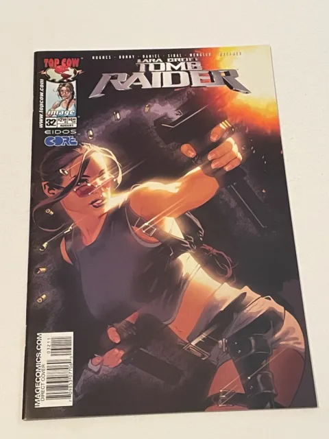 TOMB RAIDER #32 Adam Hughes Lara Croft Cover VF+ IMAGE COMICS