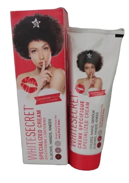White Secret creme specifique, anti-tâches noires. MAINS PIEDS