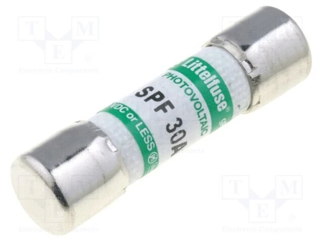 Sécurité : Schmelz 10, 3x38mm 1kVDC 30A SPF 0SPF030.T Assurance Fl