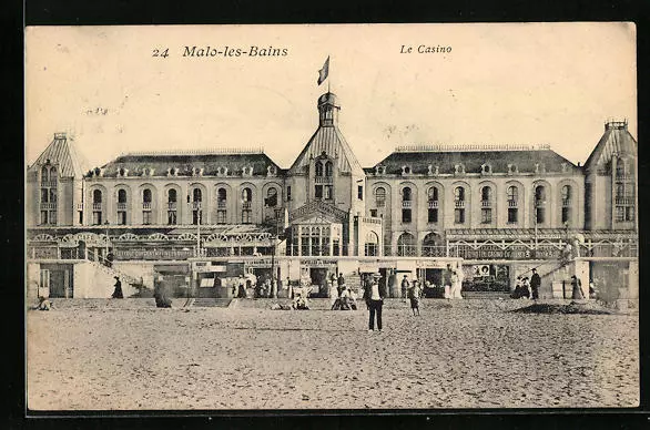 CPA Malo-les-Bains, Le Casino 1906