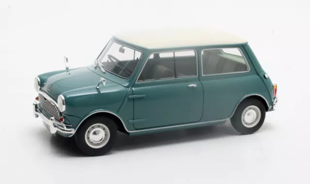 Cult Models 1:18 Scale Austin Mini Cooper MK1 Blue/White 1961-1963