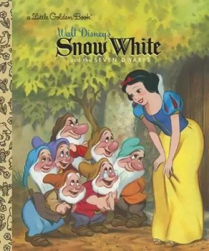 Snow White and the Seven Dwarfs (Disney Princess) (Little Golden Book) - GOOD