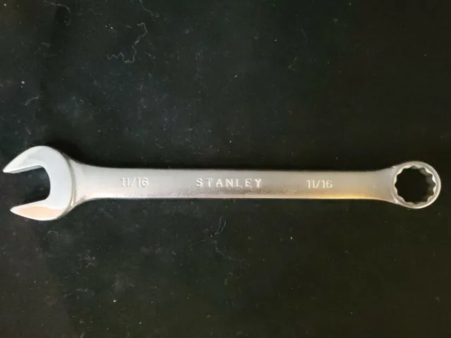Stanley 12pt Combination Forged Alloy Wrench 11/16" 86-838 MADE IN THE USA-SAE