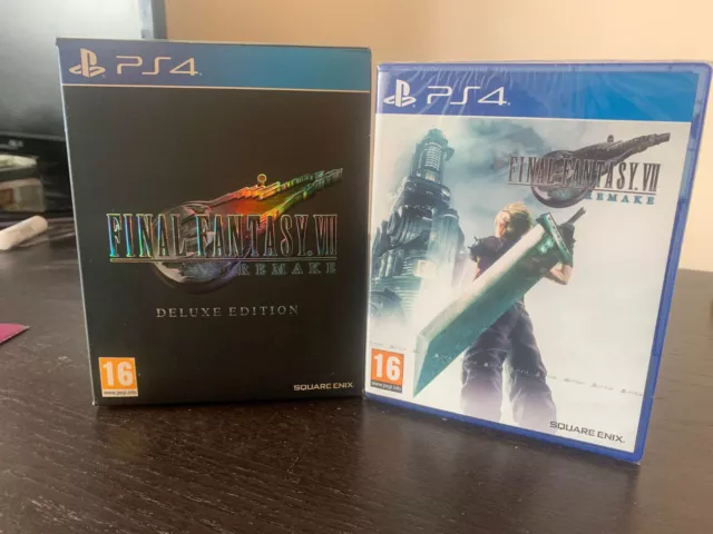 final fantasy 7 remake deluxe PS4