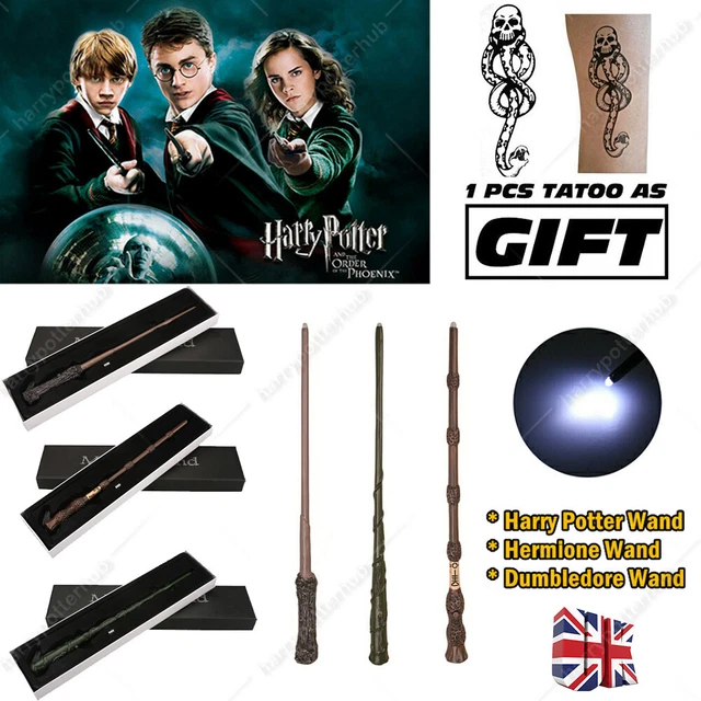 HARRY POTTER MAGIC LED Light Wand Hermione Dumbledore Wands Stick Gift ...