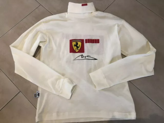 Tee shirt Nomex Michael Schumacher Scuderia Ferrari F1 / Race used long sleeves