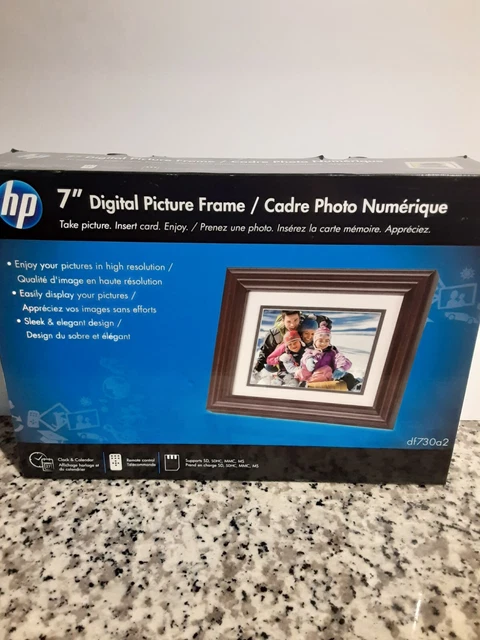 Nuevo marco de imagen digital HP 7" modelo df730a2