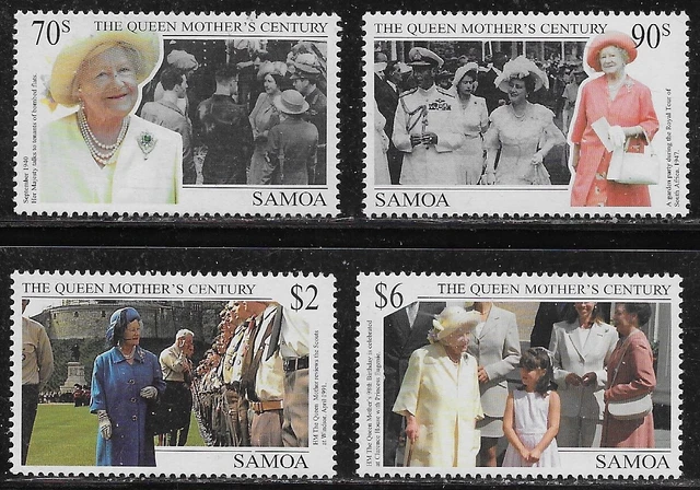 Samoa Scott #'s 978 - 981 MNH