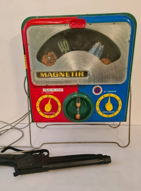 Ancien Flipper Ding-Ball + Boite France Jouets Référence 1039 Pinball Vintage
