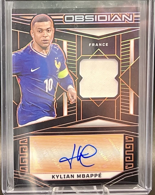 2023 Panini Obsidian Alonso Auto /10（KYLIAN MBAPPE /25 PATCH AUTO 