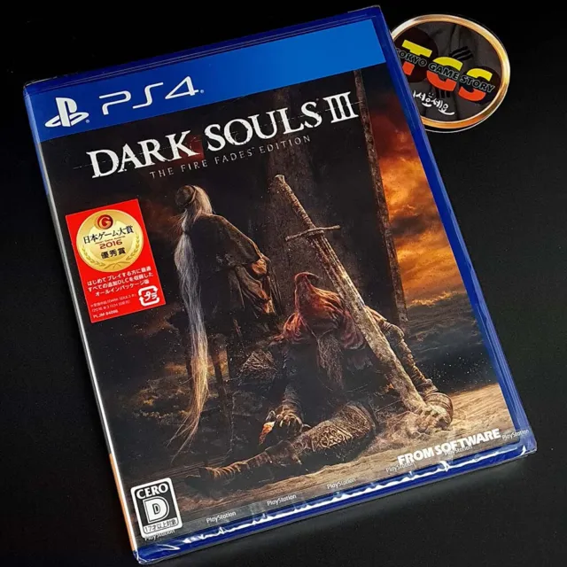 Dark Souls III: The Fire Fades Edition PS4 Japan Game NewSealed RPG From Softwar