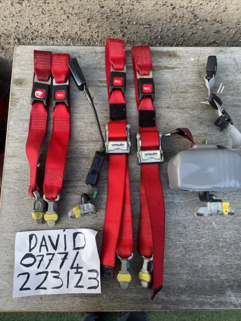 UNWIN Wheelchair Straps - Full Set For Chair And Passenger
