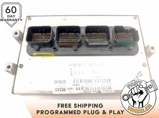 VIN Programmed 2006 Ram 4.7L AT Engine Computer P56029298 PLUG&PLAY