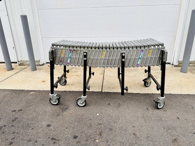 BEST FLEX Expandable Gravity Roller Conveyor