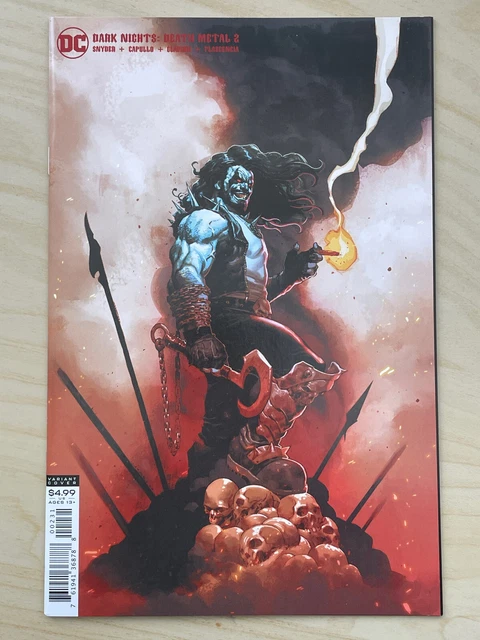 DARK NIGHTS: DEATH METAL No. 2, US-Comic Snyder & Capullo, LOBO-Variant, Neu!!