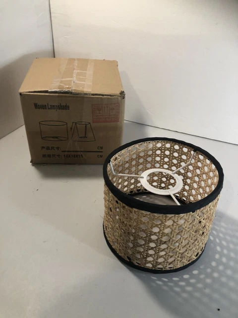mini woven lamp shade