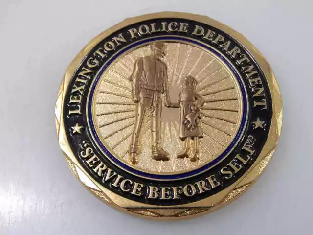 Lexington Police Department Challenge Coin