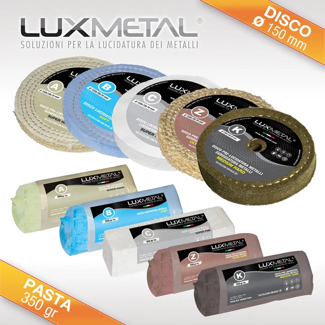 Kit Lucidatura Pulire Per Lucidare Cromature Alluminio Acciaio - Foto 4