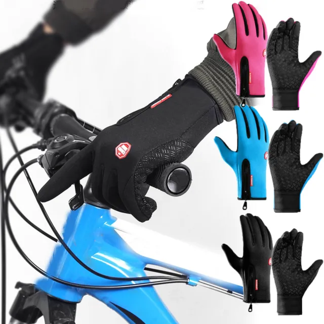 Waterproof Winter Warm Ski Gloves Windproof Snow Mittens Snowboard Men's Gloves