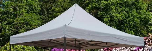 Ersatzdach für Westerholt Premium Faltpavillon 4x4m grau 2533