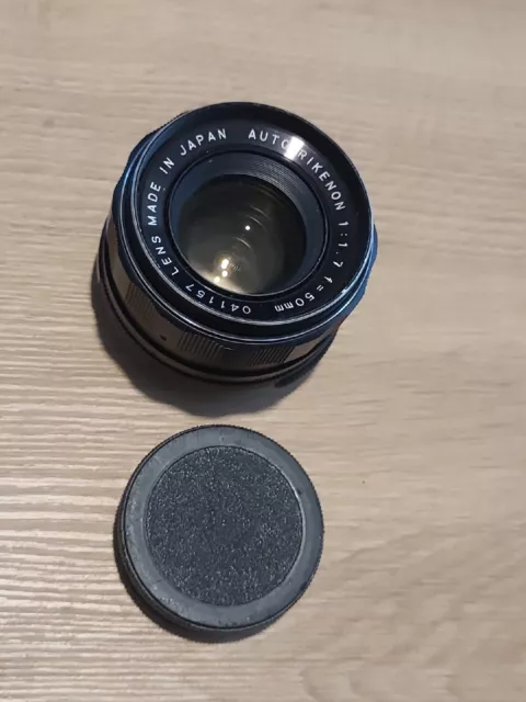 OBJECTIF AUTO RIKENON 1:1.7 f = 50 mm Lens Made In Japan M42 #A6 ...