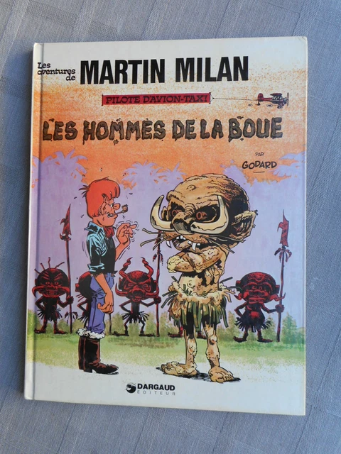 Lot De 9 Bandes Dessinées Martin Milan De Godard - Éditions Dargaud, Bon état, Collection Complète Partielle