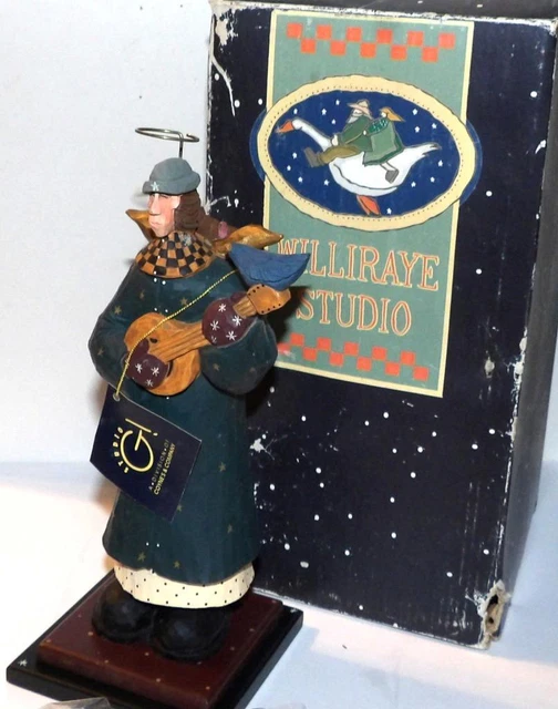Williraye Studio G Figurine ANGEL with MANDOLIN FIGURINE WW2340 1997